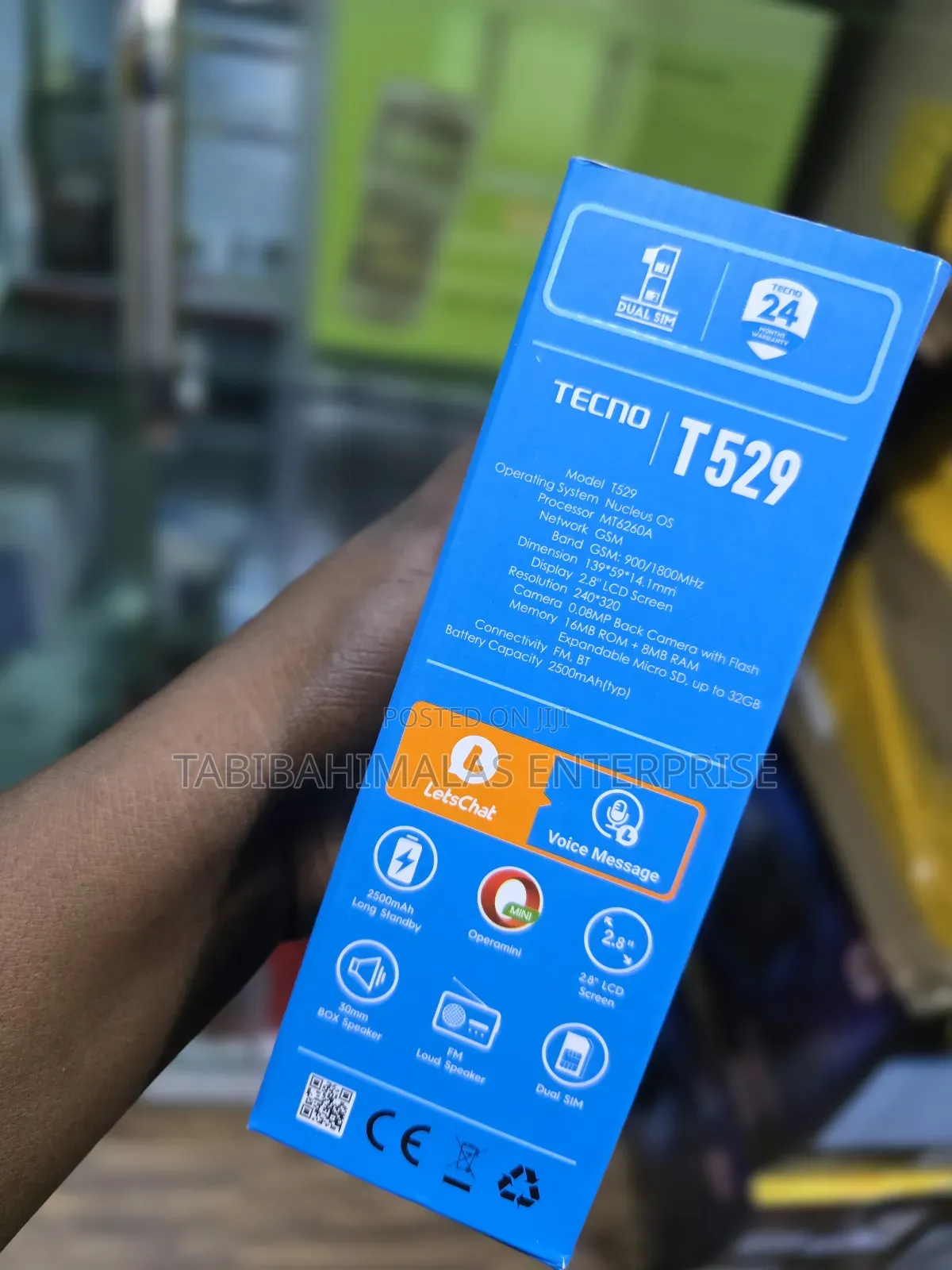 New Tecno T529 Blue