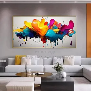 Photo - Abstract Colorful Wall Art Canvas
