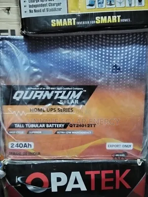 Quantum 240ah Tubular Battery