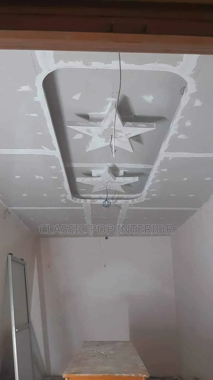 Plasterboard Board Ceiling Design Installation