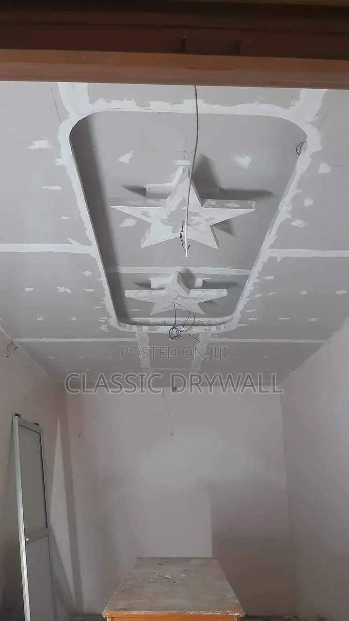 Plasterboard Board Ceiling Design Installation