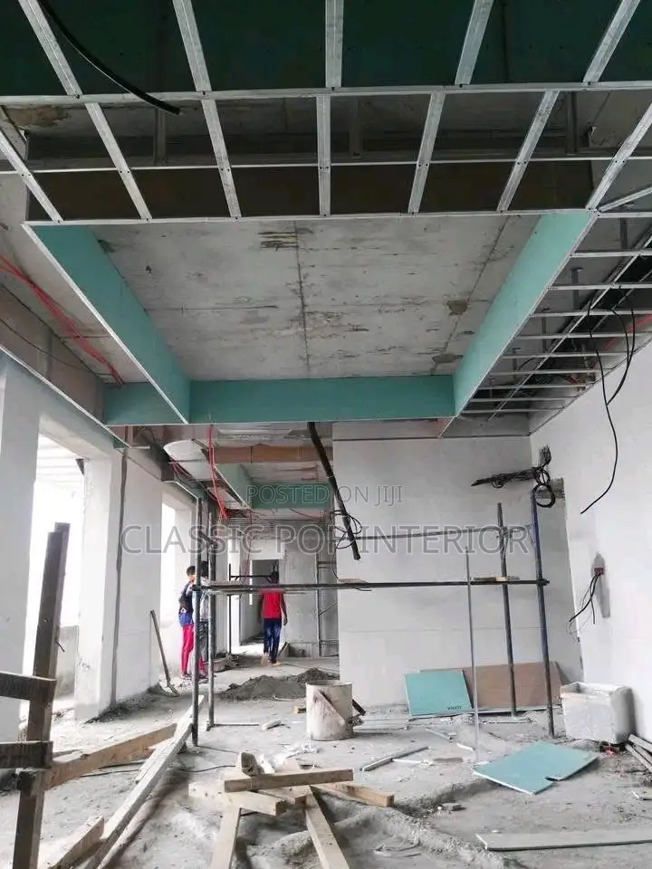 Plasterboard Board Ceiling Design Installation