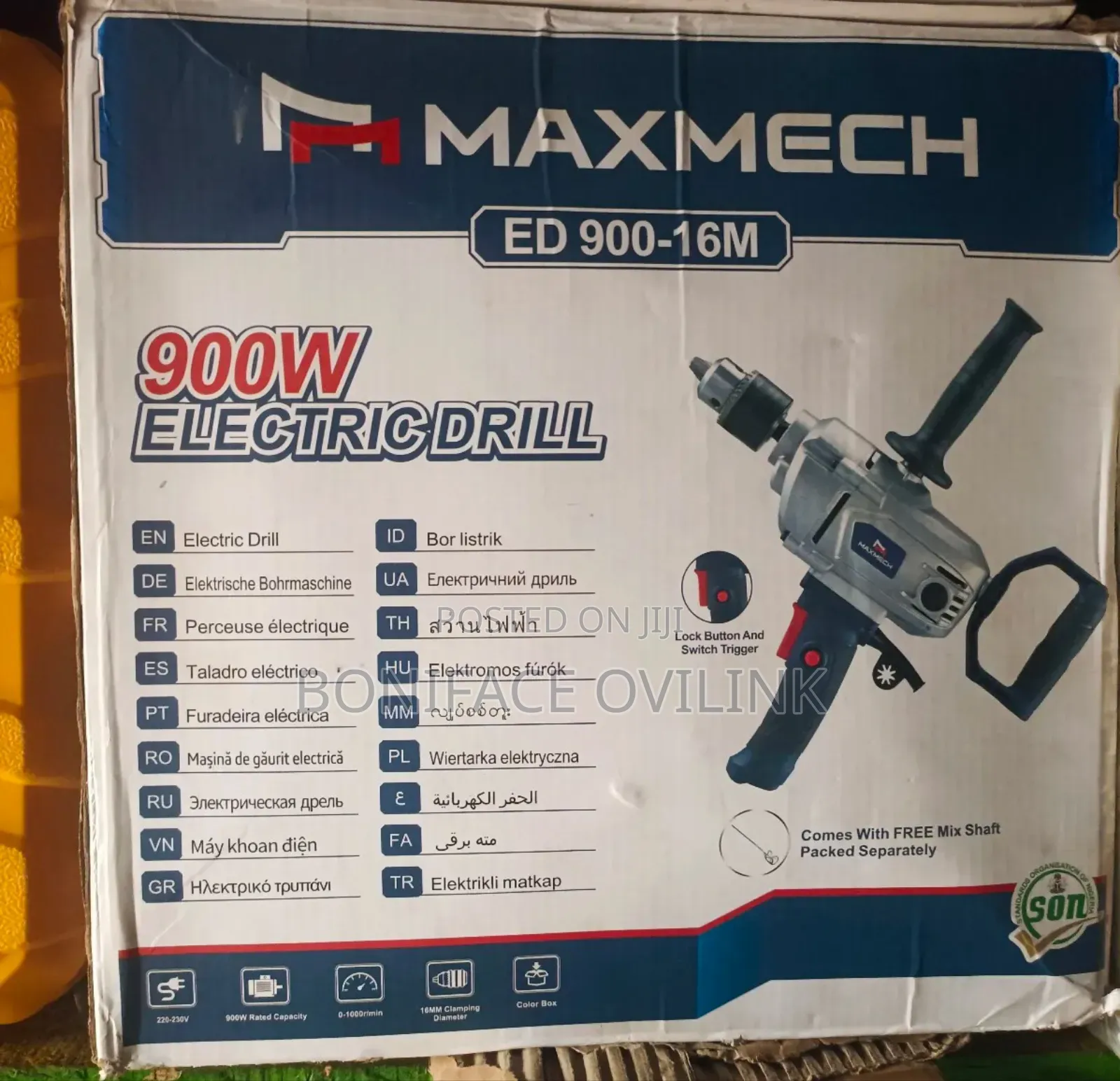 Drilling Machine Maxmech 16mm