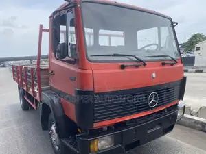 Mercedes Benz 814 Truck Red Color