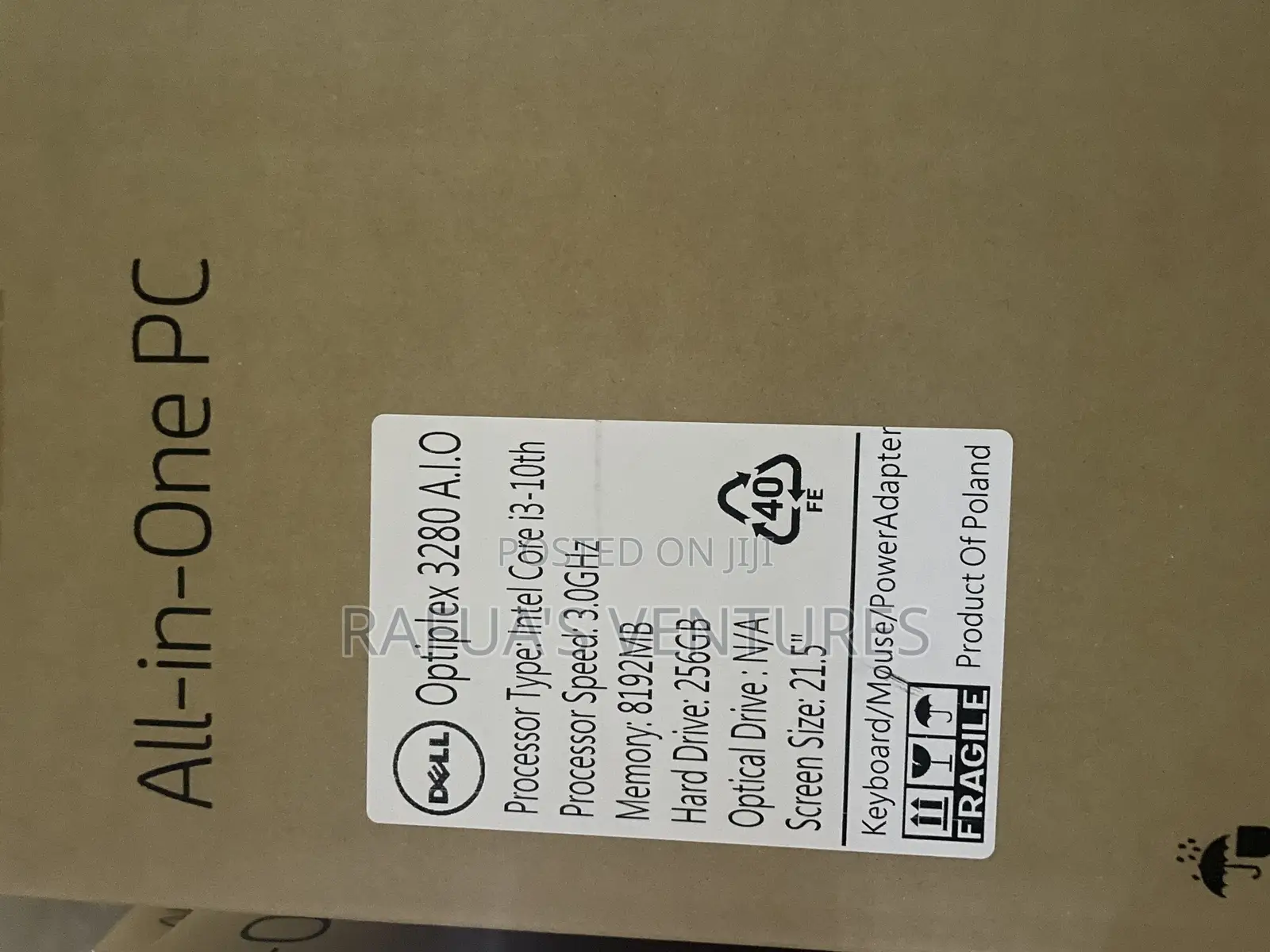 New Desktop Computer Dell 8GB Intel Core I3 SSD 256GB