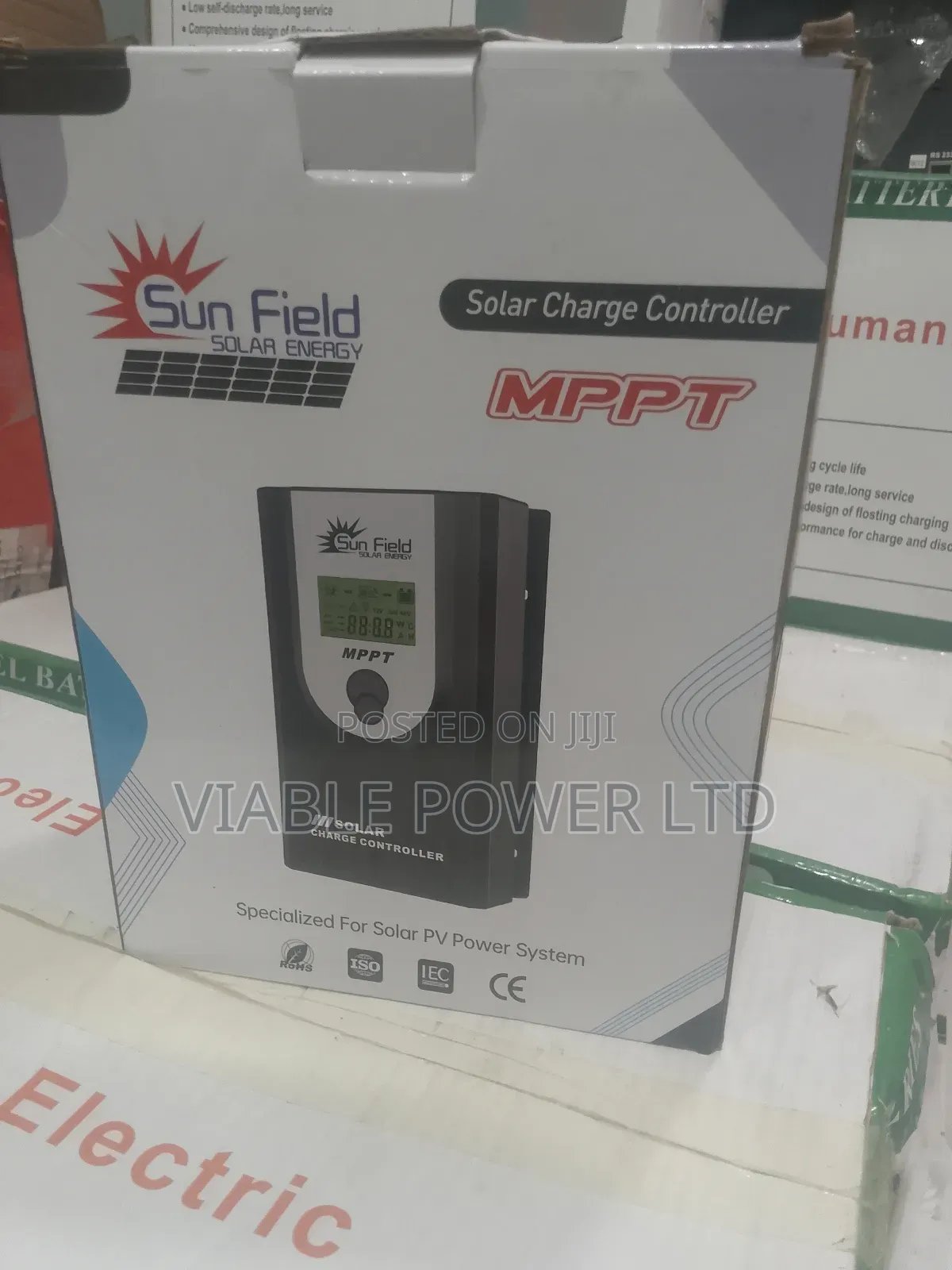 Sunfield 40a Charge Controller Very Reliable and Efficiency