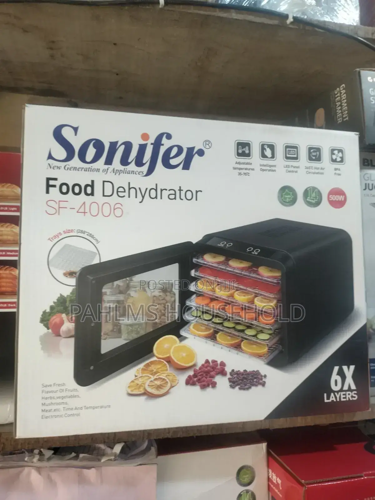 6layers Commercial Food Dehydrator