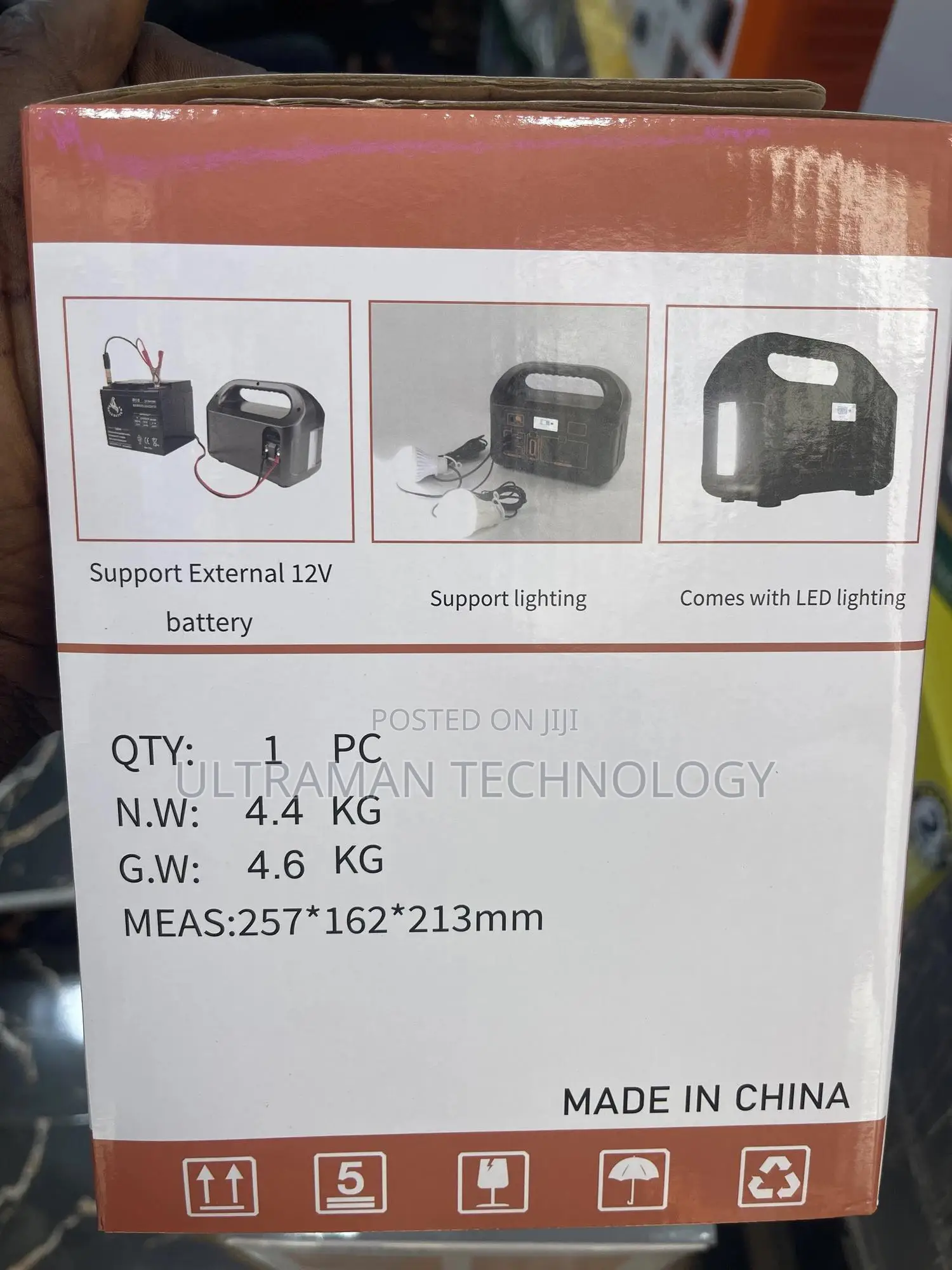 Portable (150watts) Solar Generator + Solar Panel