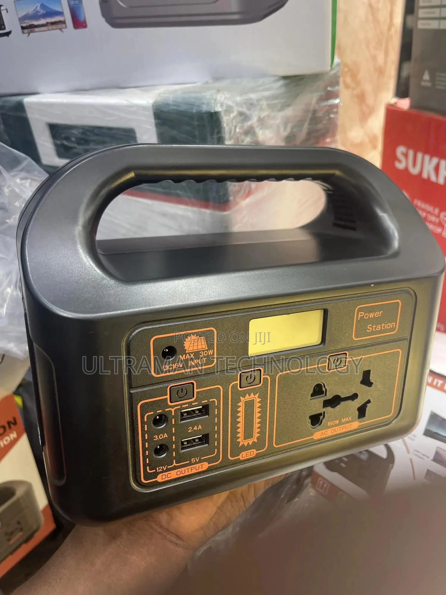 Portable (150watts) Solar Generator + Solar Panel