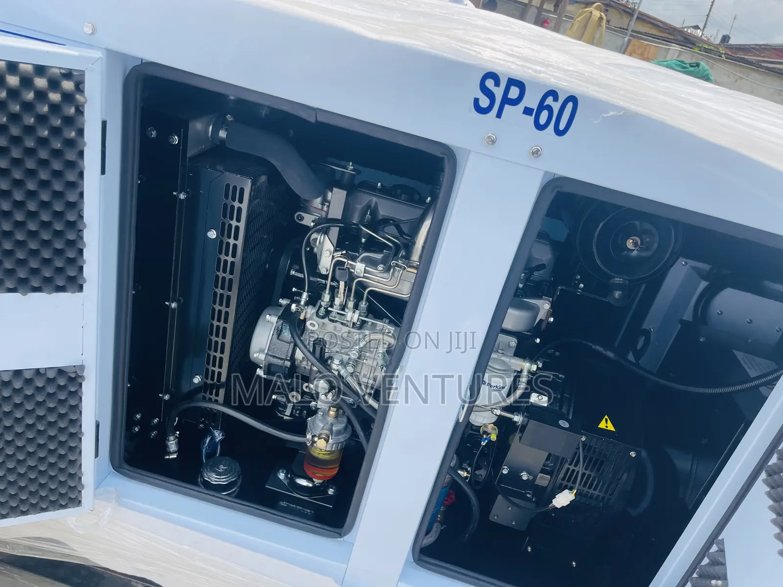 Complete 60kva Perkins Soundproof Generator