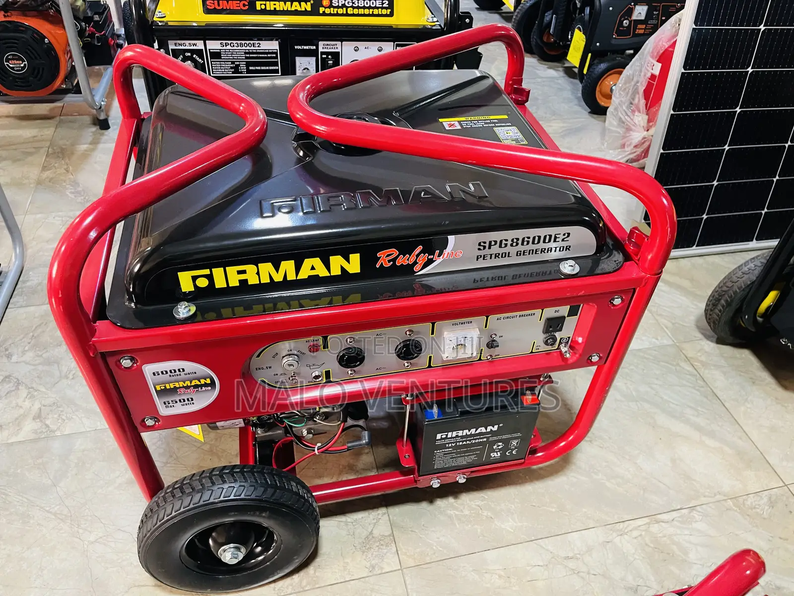 10kva Firman Generator Rubbyline Spg8600e2