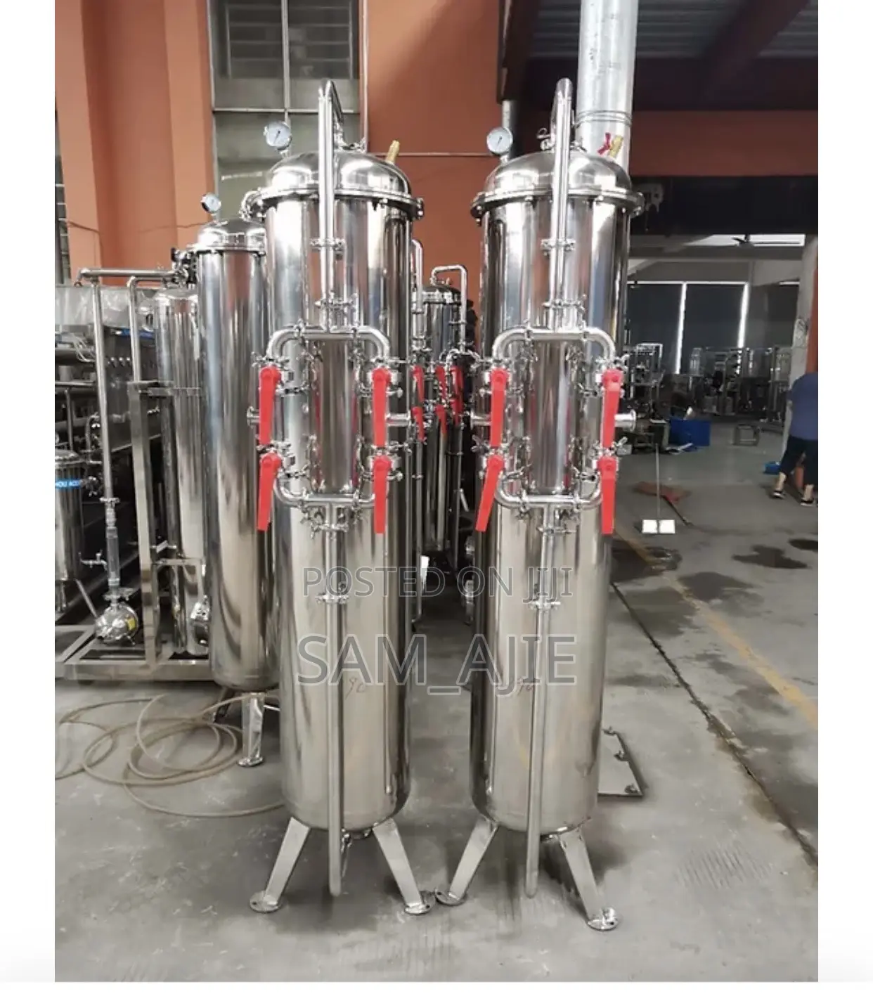 Water Treatment Filtration Tank