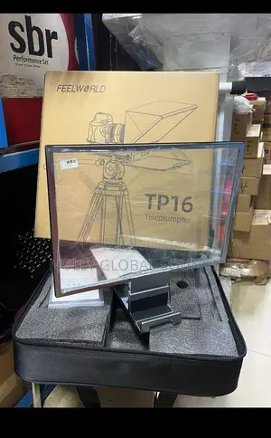 Feelworld Tp16 16inch Folding Teleprompter 4 Stream Speech