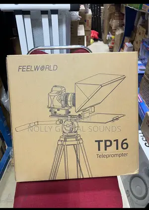 Feelworld Tp16 16inch Folding Teleprompter 4 Stream Speech