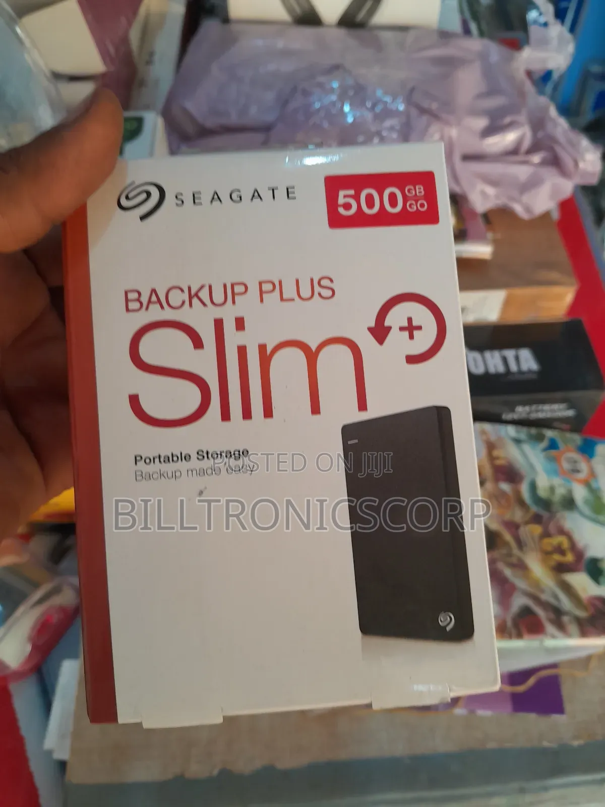 Seagate External Hard Drive 500gb