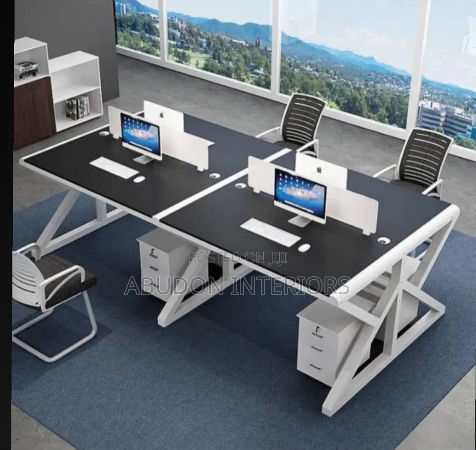 Executive 4 Man Workstation Table