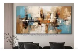 Photo - Abstract Style Painting on Canvas for Living Room