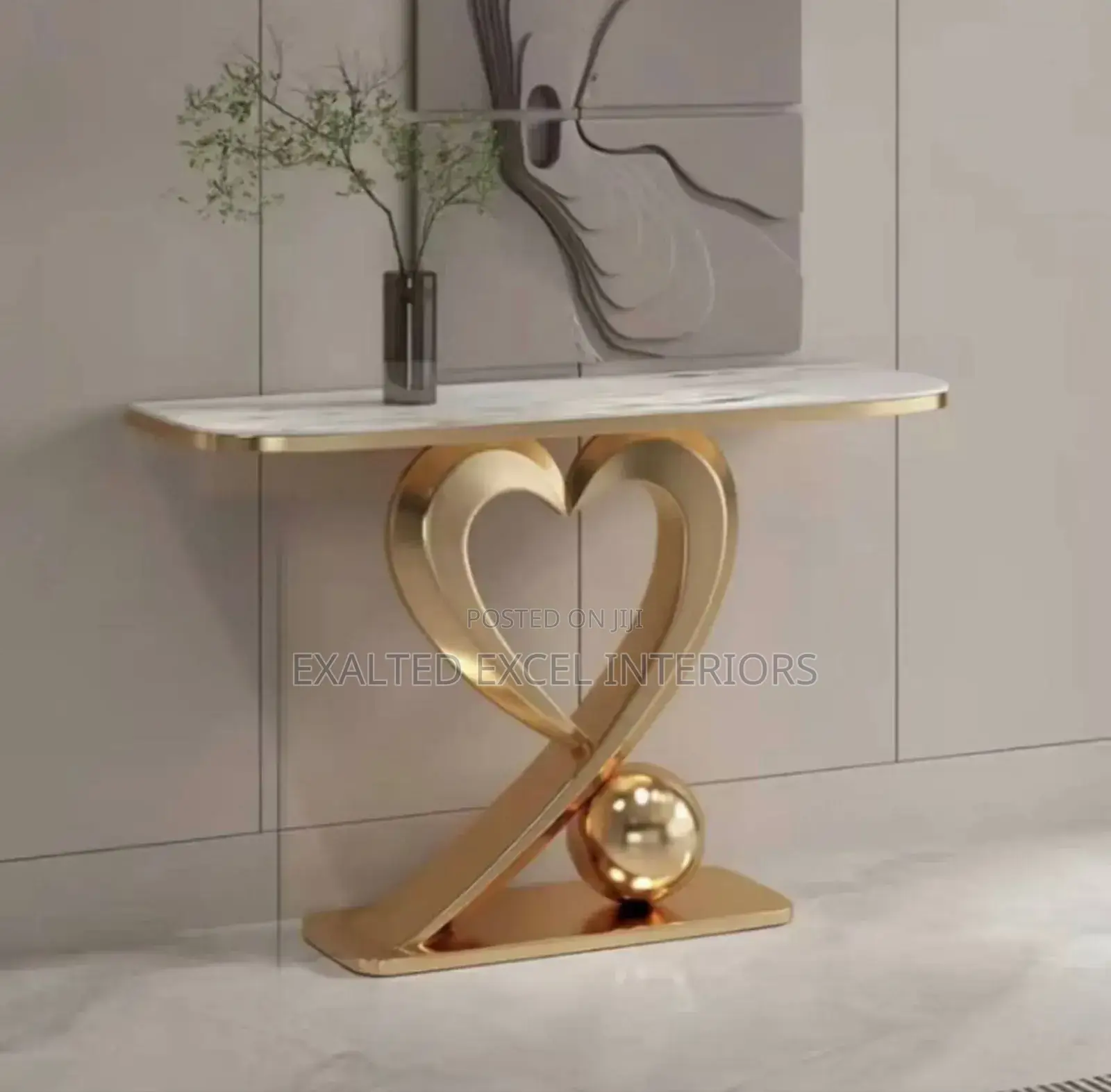 Classic Imported Side Wall Console