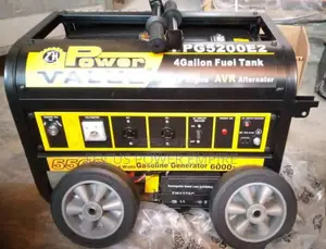 Power Value Generator 5.5kva Lower Noisy % Copper Coil .
