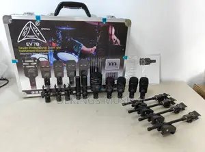 Photo - Special Usa 7 Piece Drum Kits and Instrument Microphone