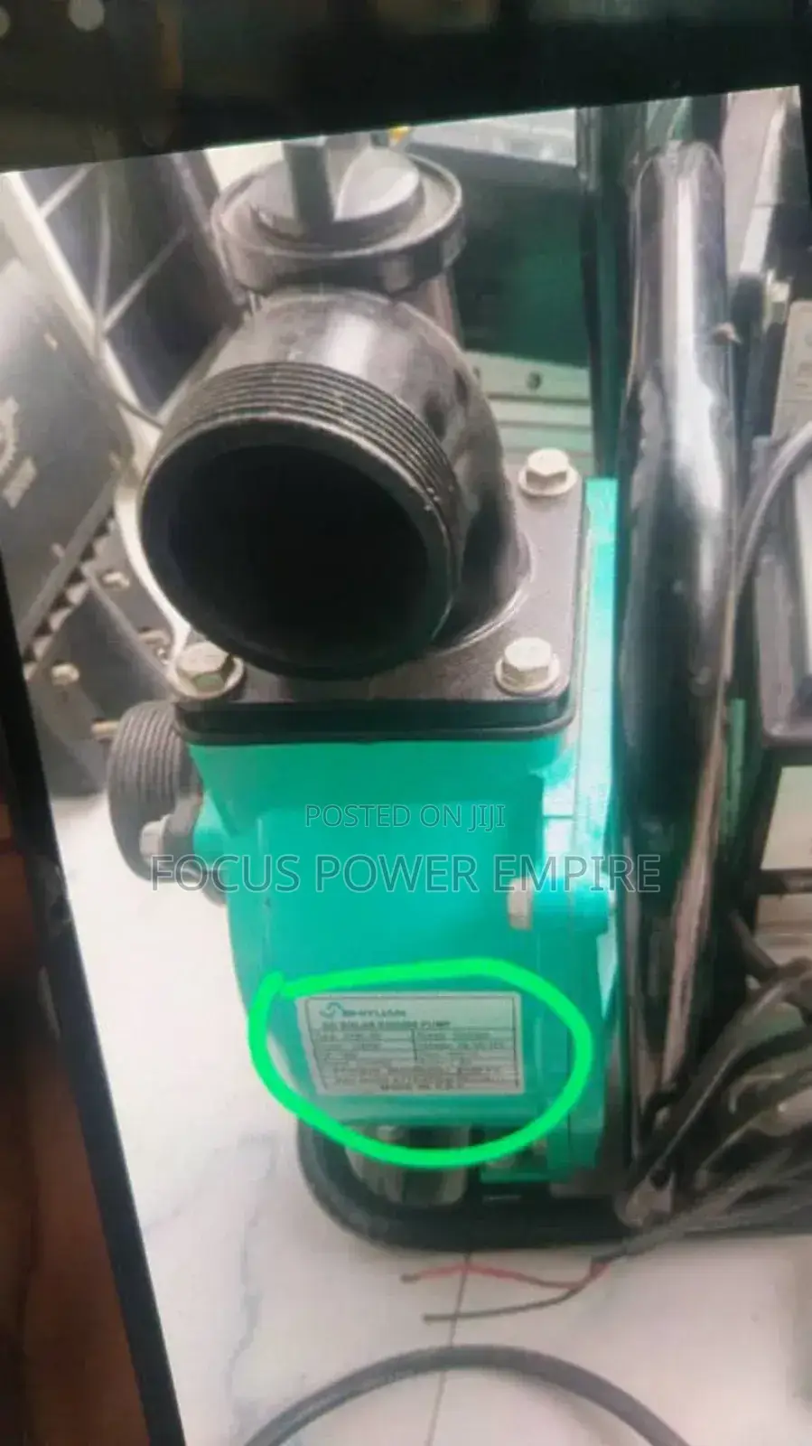 Original Wp30 Solar Water Pump Using Panel