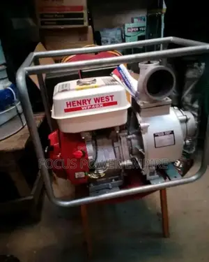 Original 4inche Henry West Water Pump Using Petrol