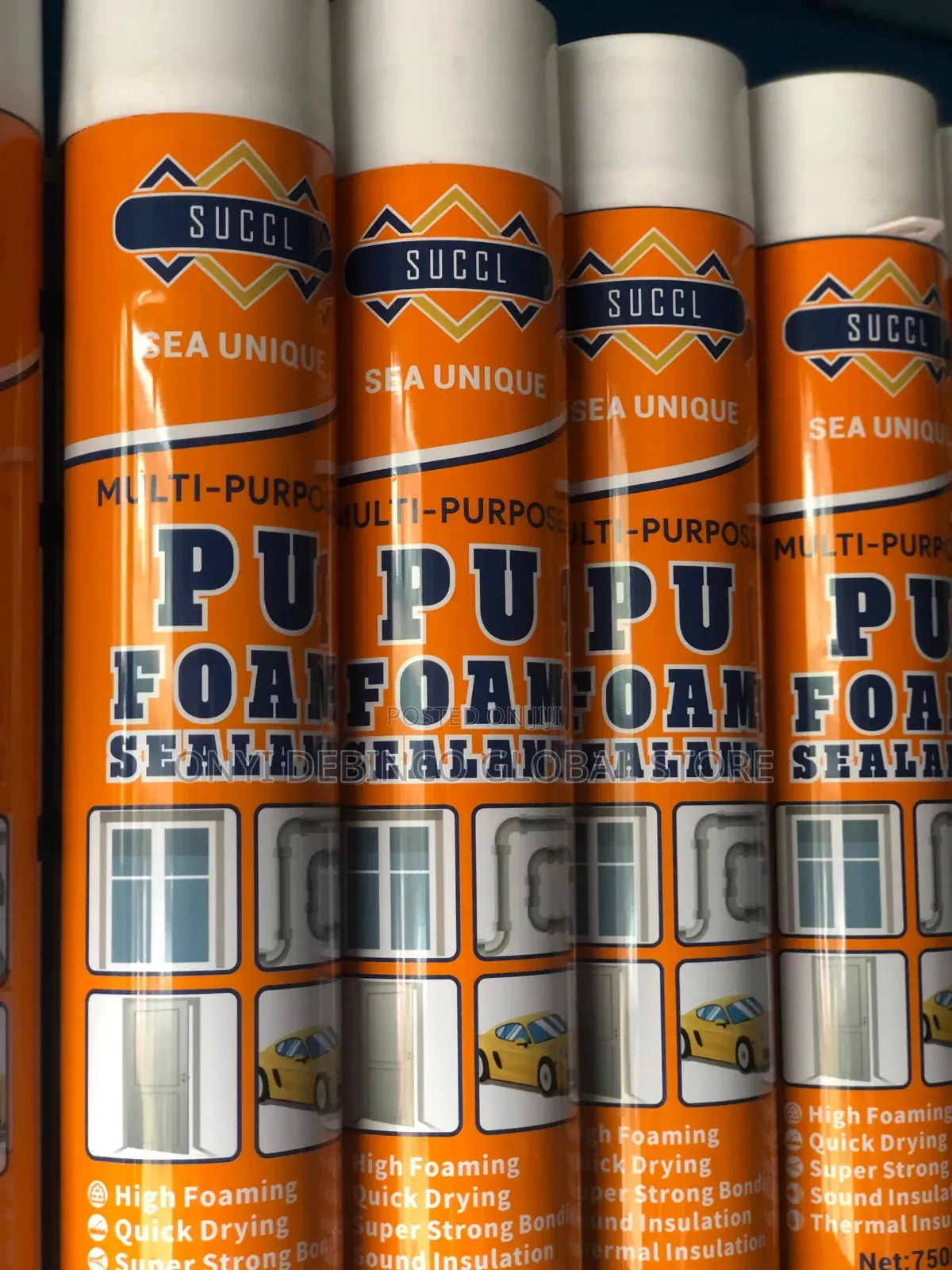 Sea Unique Pu Foam Sealant Multi Purpose - 750ml