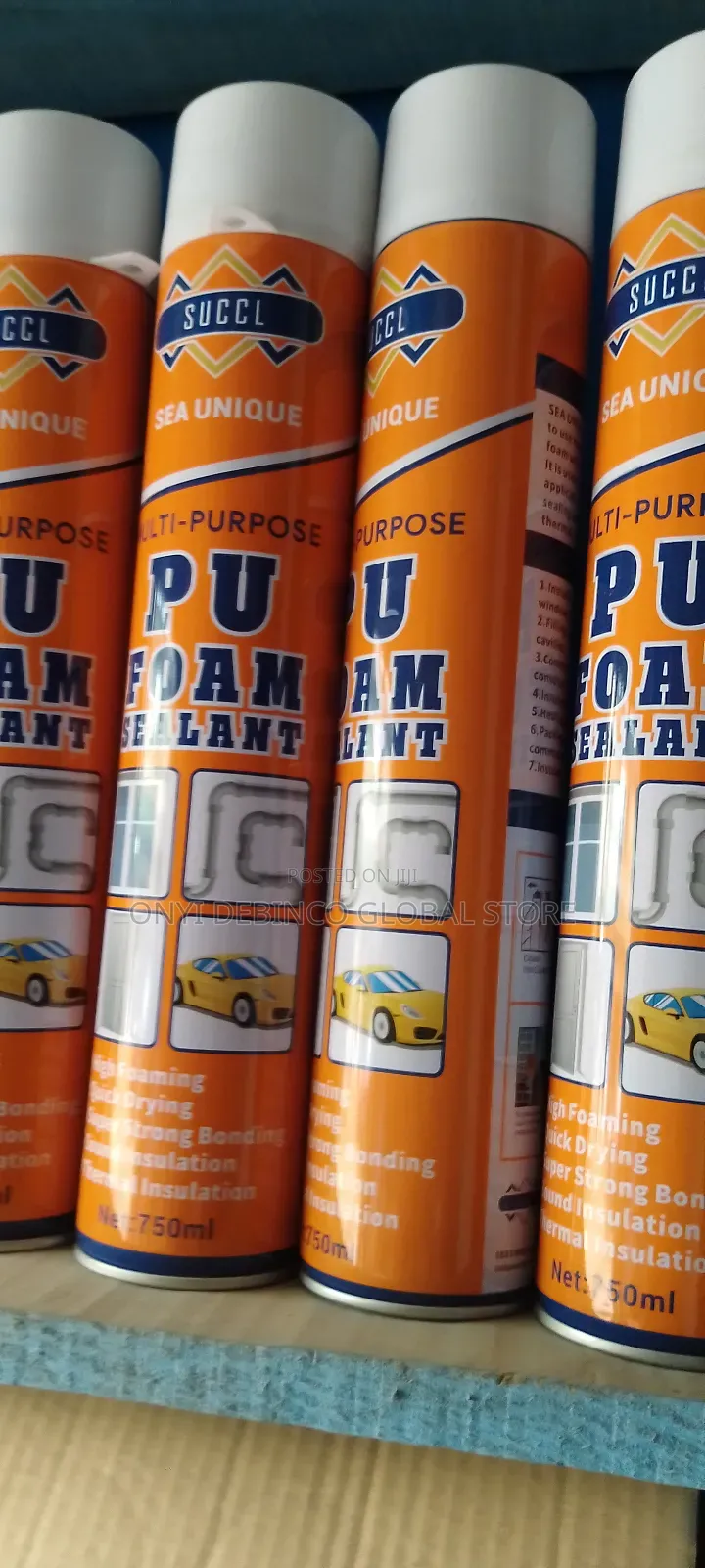 Sea Unique Pu Foam Sealant Multi Purpose - 750ml