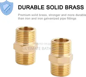 Durable Solid Brass Nipple