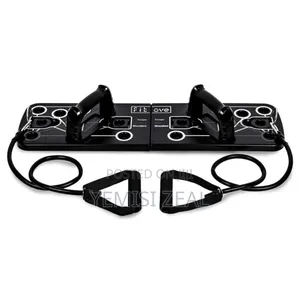 Push Up Board With Resistance Rope