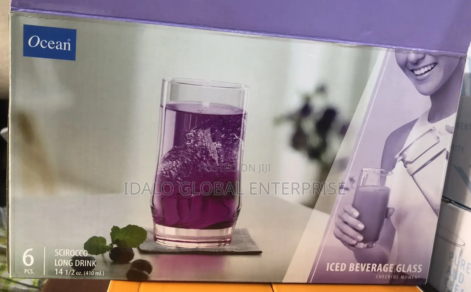 Water Glass Cup - 6pcs