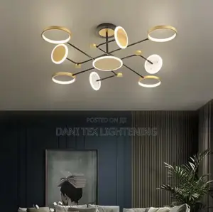 Modern Led Pendant Lamp Nodic Minimalism Ceiling Light Gold