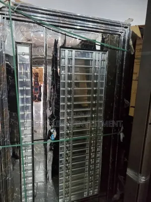 Marble Black Glass Door