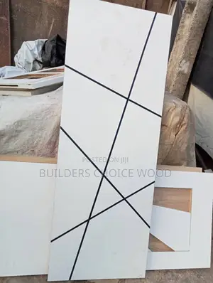 Black And White Hdf Doors