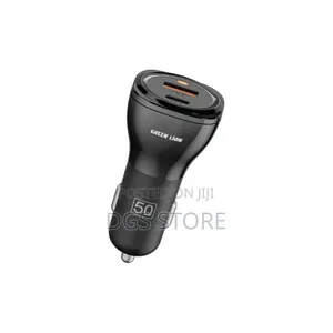 Photo - Green Lion Dual Port Car Charger 50w Max Qc 20w Pd 30woutput