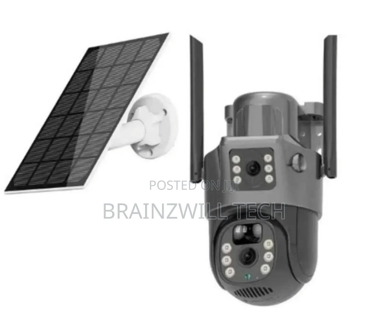 V380 4g Solar Dual Lens Camera 6mp