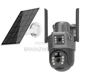 V380 4g Solar Dual Lens Camera