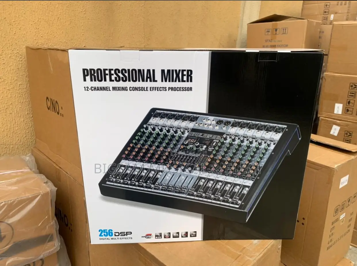 Professional 12channel Mixer Console
