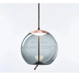 Nordic Smoked Drop Pendant
