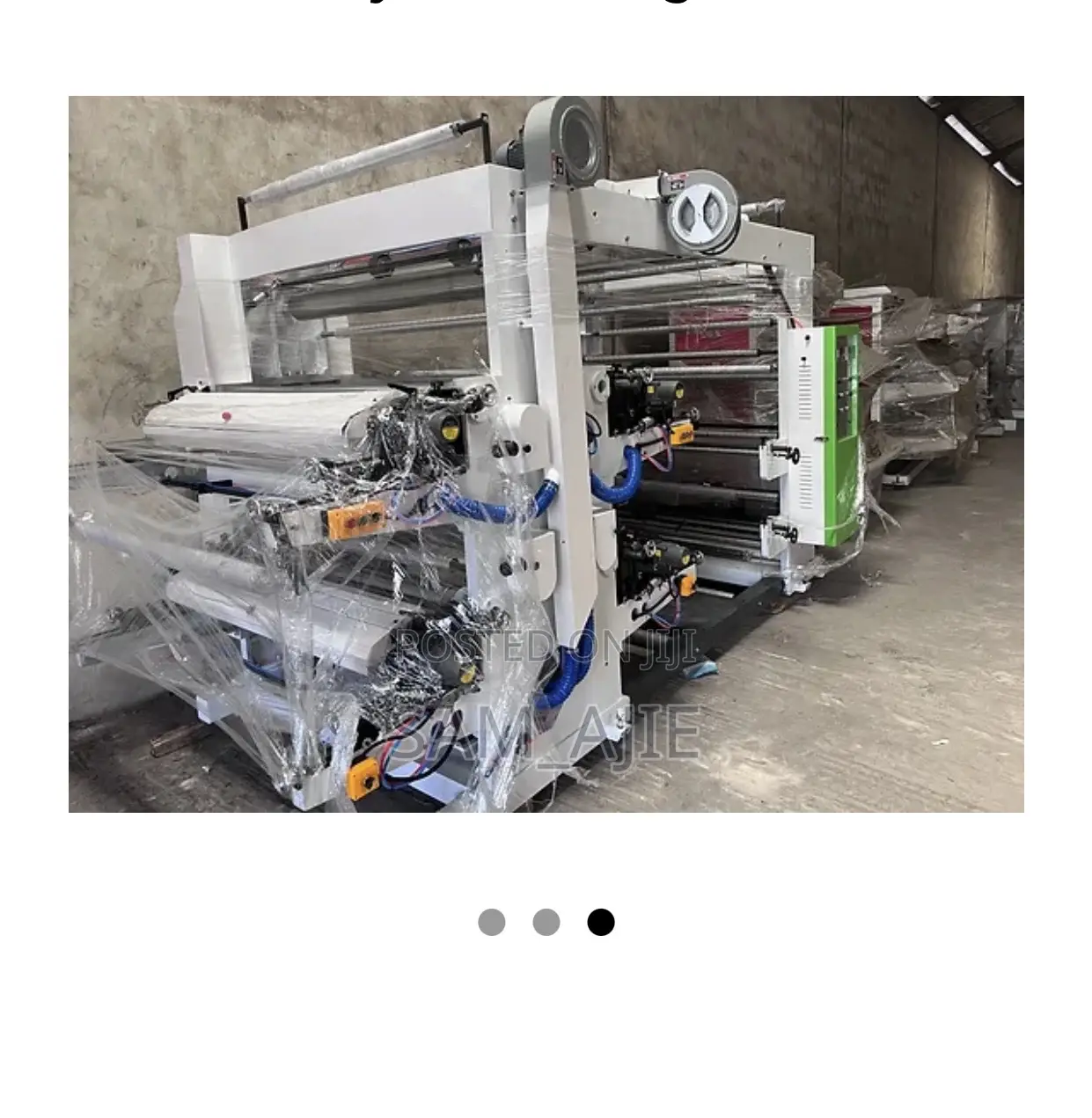 Nylon Printing Machine Flexo 4 Colours