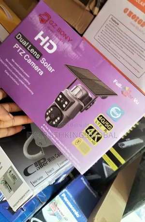 Dual Lens Solar PTZ Camera