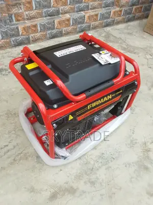 Firman Generator 7.5kva,100% Copper + Key Start Handle