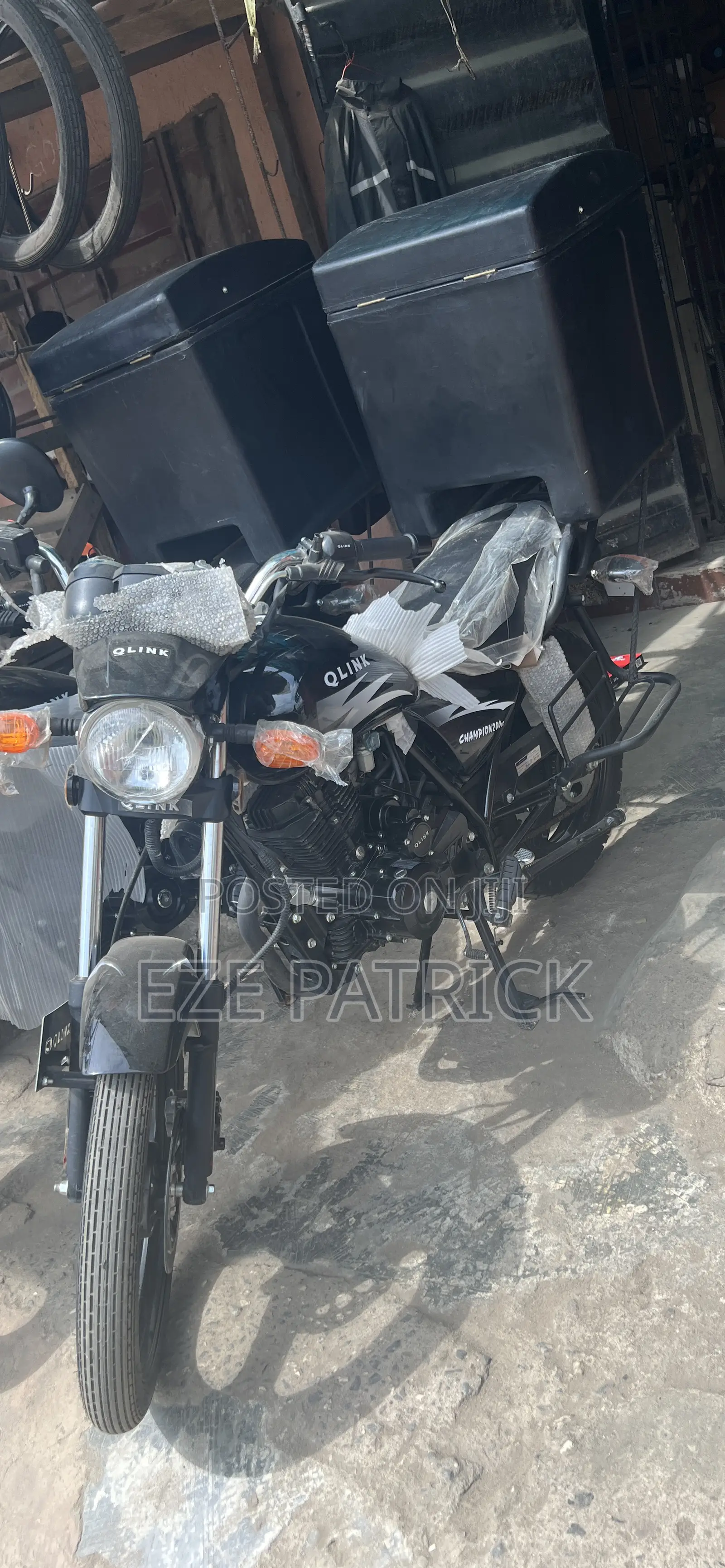 Registered Qlink Champion Motorcycle