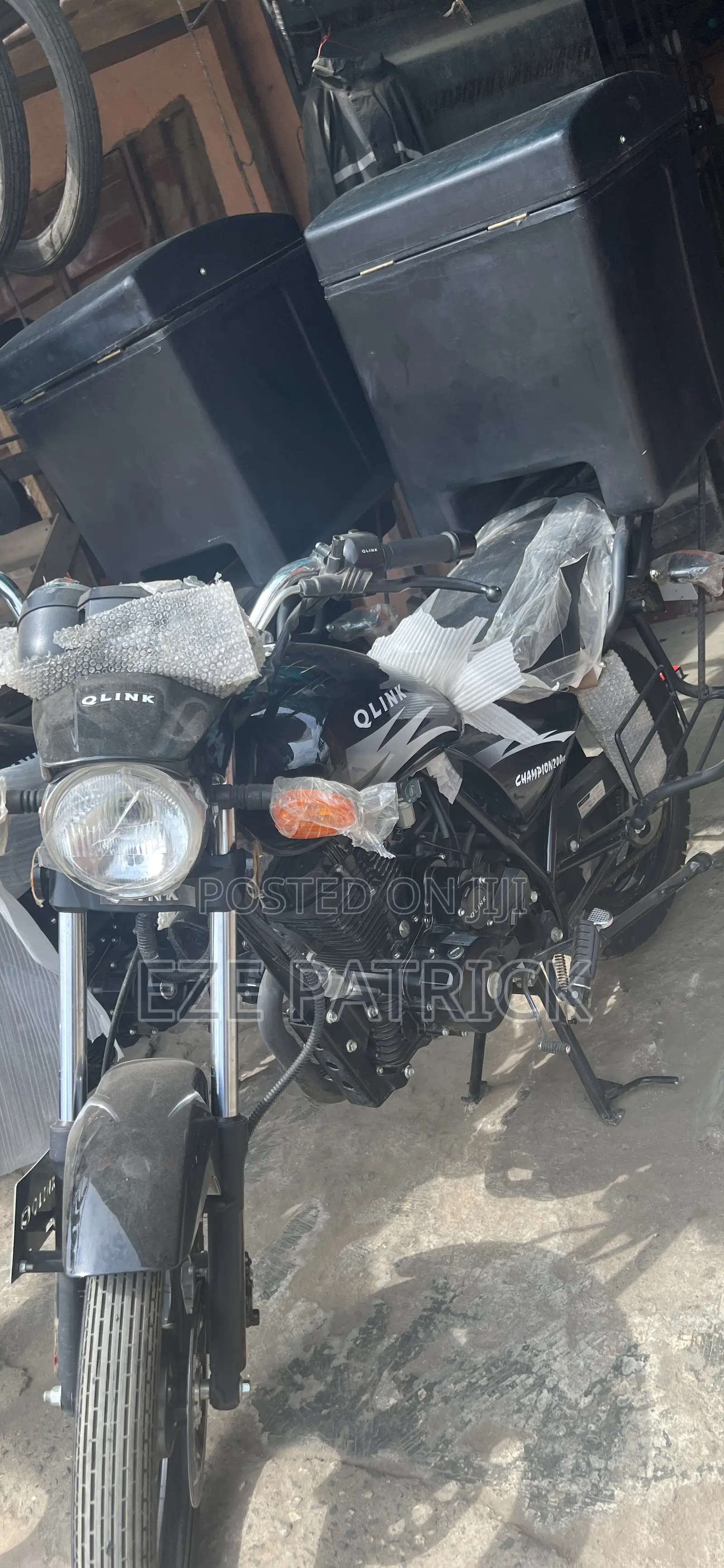 Registered Qlink Champion Motorcycle