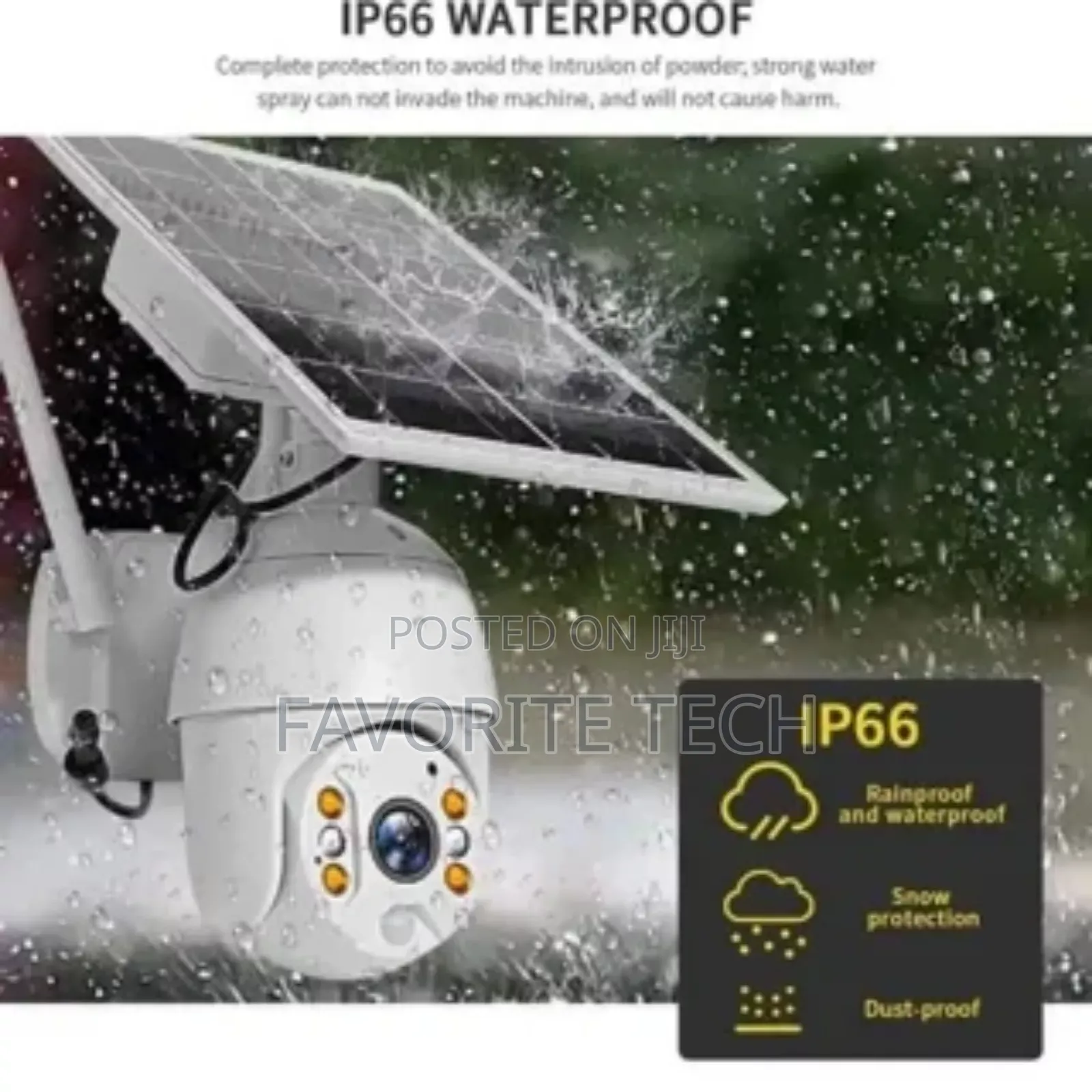 5mp Ubox 4g PTZ Solar Camera