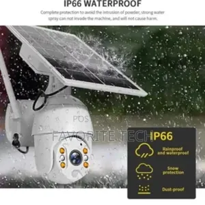 5mp Ubox 4g PTZ Solar Camera