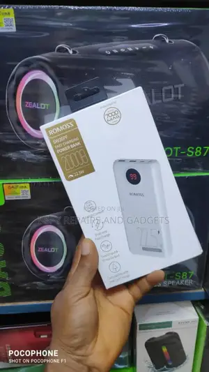 Romoss Sw20pf Fast Charging Power Bank 20000mah