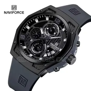 Photo - Waterproof Rubber Naviforce Wristwatch
