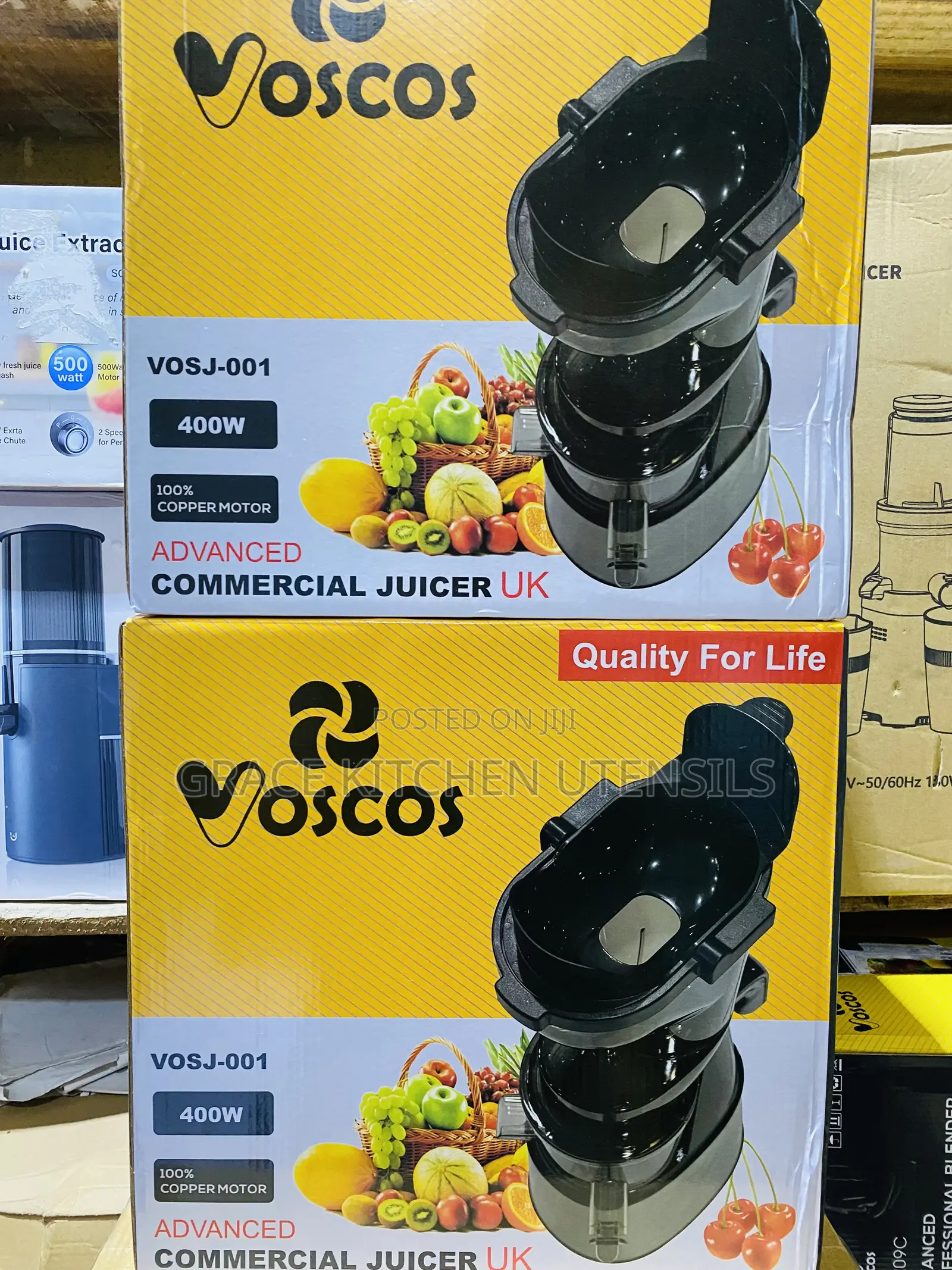 Voscos Slow Juicer Very Effective 400watts