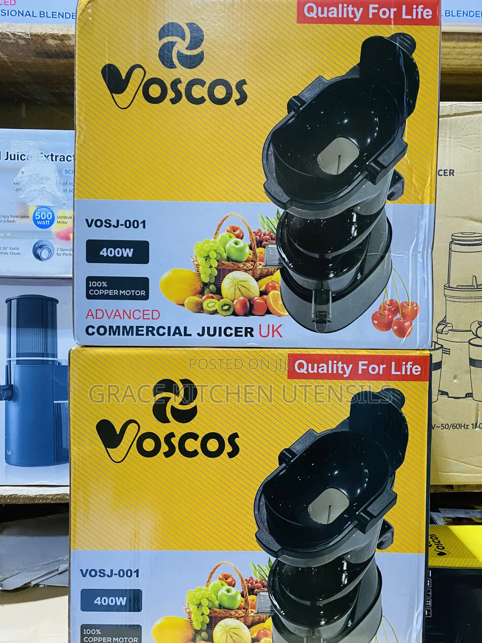 Voscos Slow Juicer Very Effective 400watts